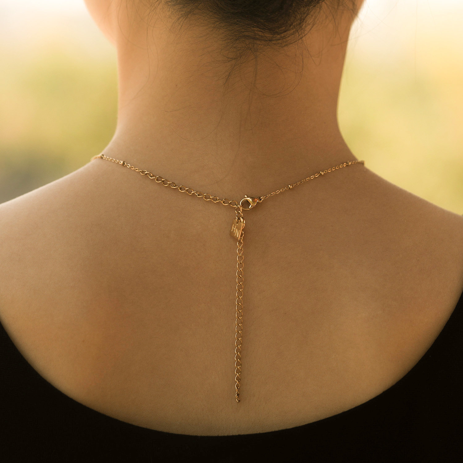 项链延长链18K镀色饰品情侣欧美轻奢