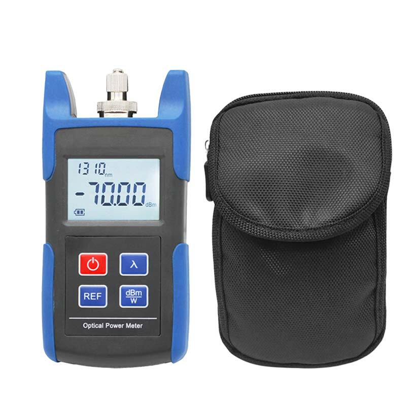 百刻 GCL-1517 迷你光功率计 高G精度光纤测试仪 蓝灰色(单位:台