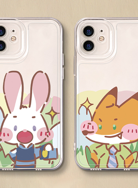 适用opporeno12手机壳k11新款vivox100pro尼克朱迪iqooz9透明findx7硅胶一加ace疯狂动物城neo9软12男s19女80