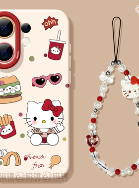 适用vivos30手机壳女款s19pro保护套vivo s16e全包18防摔s15/s12天使眼s18硅胶软s17凯蒂猫咪s9可爱新款s20外