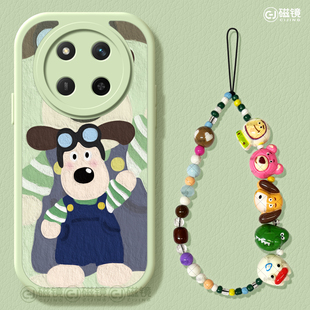 软壳x30 卡通外honor掌门狗狗x50i 适用荣耀x60手机壳女款 x70i保护套硅胶x40gt全包防摔50小羊皮华为X50GT新款