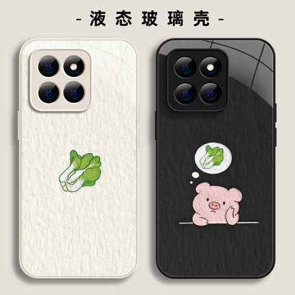 适用小米15ultra手机壳17新款mix4小猪白菜10s液态civi3玻璃红米note14pro情侣k70硬k80男12x女12spro至尊版6