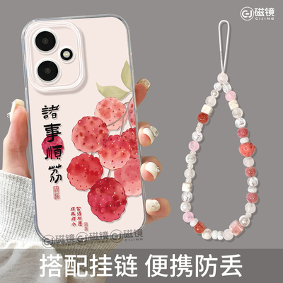 卡通,中国风硅胶荣耀100手机壳