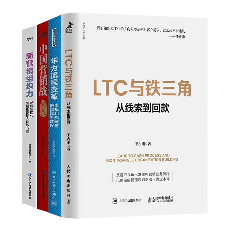 市场营销企业营销流程组织4册