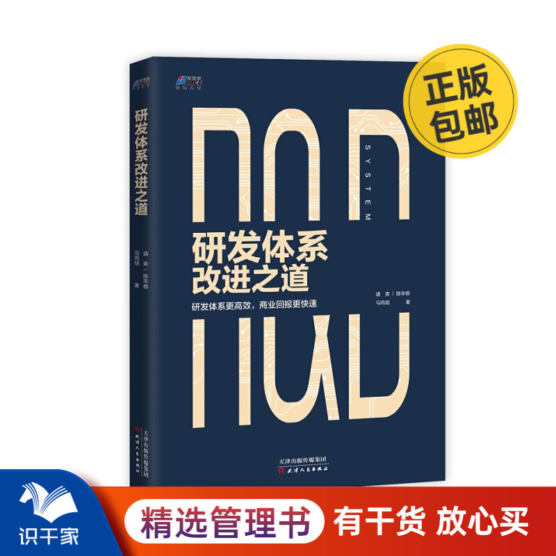 研发体系改进之道(研发体系更有效,商业回报更迅速)解决商业研发问题改进方案思维步骤方法企业公司