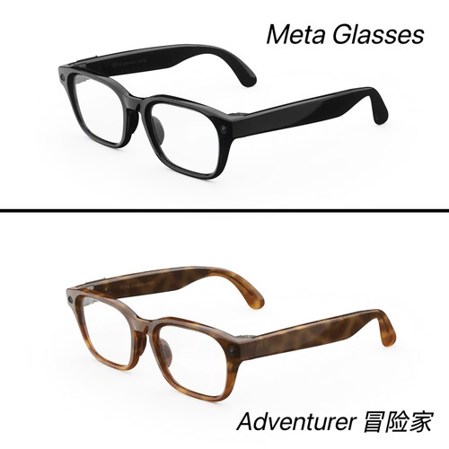 电丸科技 Meta Glasses Adventurer冒险家 AI拍照正品智能眼镜