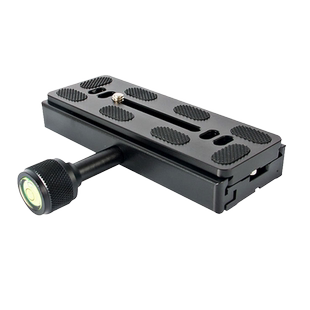 贝欣加长快装夹座通用快装板底座三脚架液压云台长焦镜头转换座