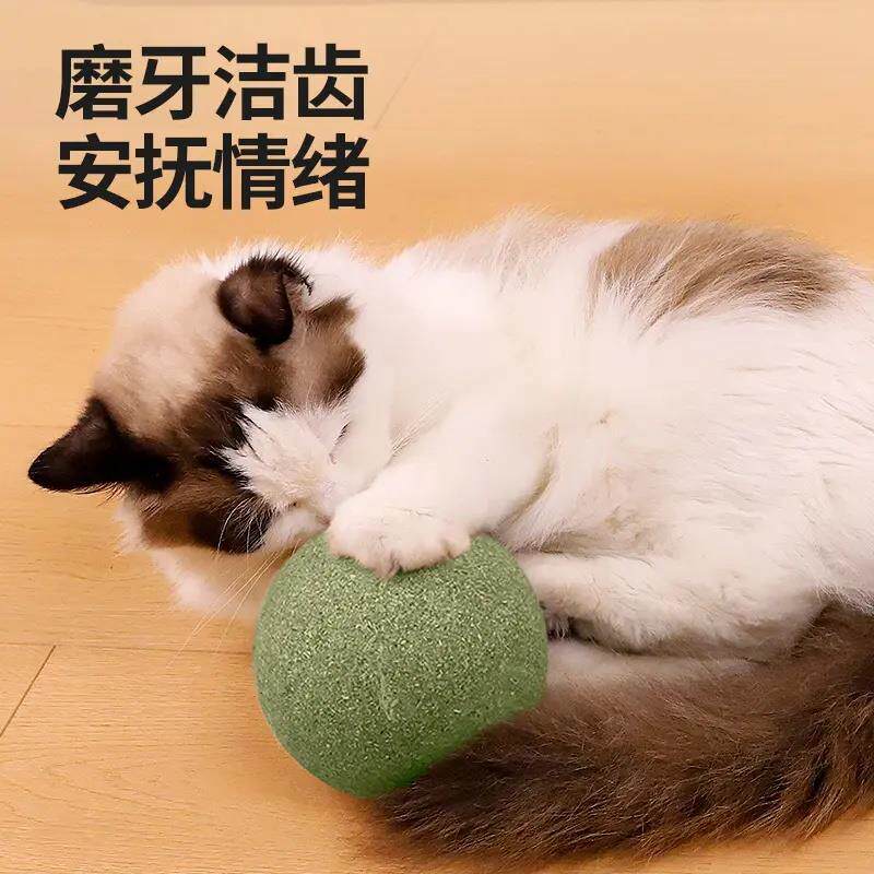 球【下单立0减5】WHK猫薄荷球超大猫K玩具自嗨解闷磨牙逗猫咪P