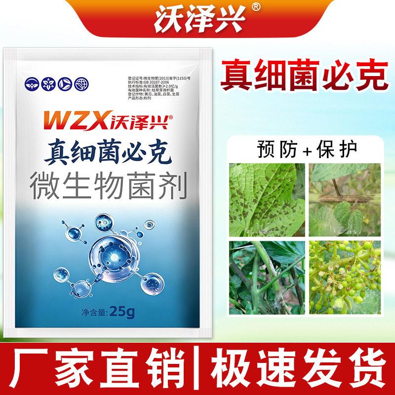沃泽兴真细菌必克真菌细菌病毒微生物菌剂植物专用预防卷叶黄叶肥