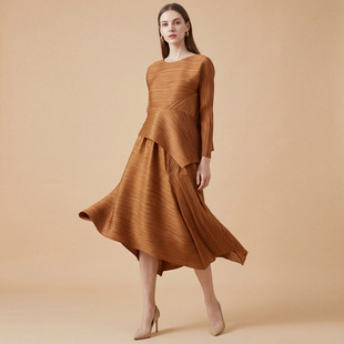 女装小个子女2026夏套装不规则宽松T恤上衣休闲半身裙百搭两件套