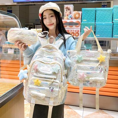 小学生3-6年级轻便减负校园背包