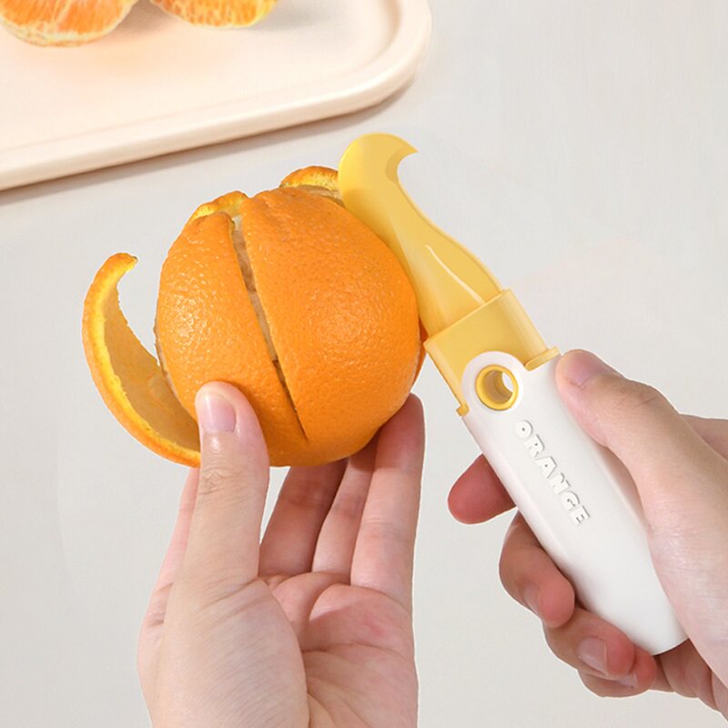 多功能剥橙子器开橙器剥柚子皮工具家用款去西柚皮开果皮器水果用