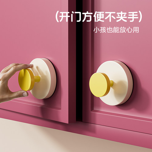 吸盘门把手抽屉衣柜门扶手窗户推拉玻璃移门手柄免打孔橱柜门拉手