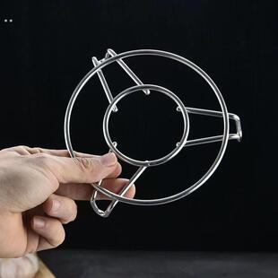 不锈钢蒸架锅垫蒸菜架通用三脚架支架蒸屉蒸蛋家用蒸锅支架高脚架