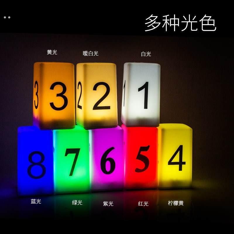 狼人杀面具狼人杀道具户外游戏面罩剧本杀面具号码灯多色可选新款