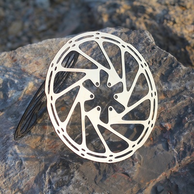 超轻自行车刹车碟片多孔散热好