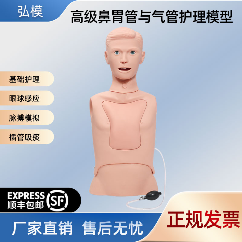 鼻胃管气管护理训练模拟人教学