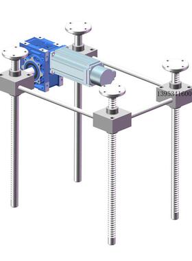 齿条同步升降器SP00现货供应全自动气动电动齿轮齿条式升降平台