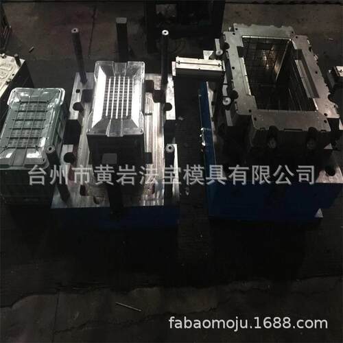 物流箱周转箱带盖子塑料箱收纳箱塑胶箱储物箱塑料模具
