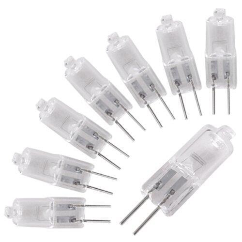 10x g4 jc te halon t bulb lp 12v 20w 20 wa wonde
