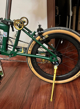 小布折叠自行车脚撑车撑支架铝合金停车架kickstand骑行装备配件