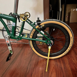 小布折叠自行车脚撑车撑支架铝合金停车架kickstand骑行装备配件