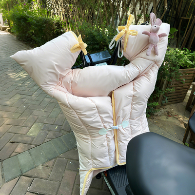 冬天出门不怕冻腿！敲厚实挡风被