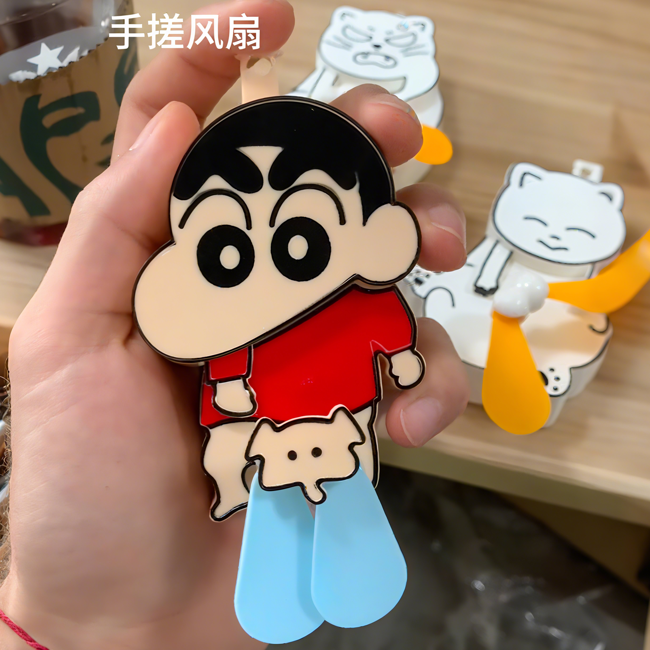 【敲适合夏天的手摇风扇！！！】