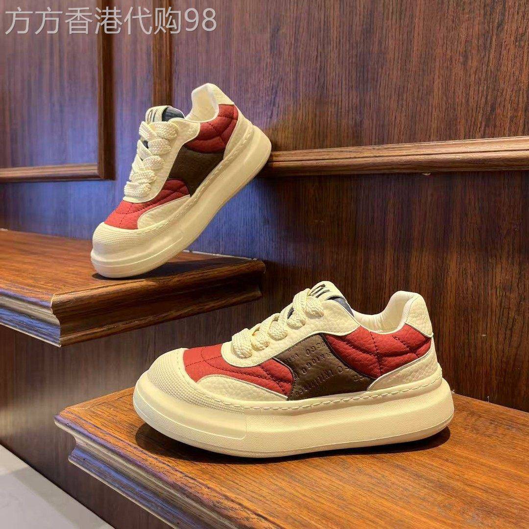 潮牌男鞋软底轻便休闲板鞋男士韩版潮流时尚百搭设计感小众运动鞋