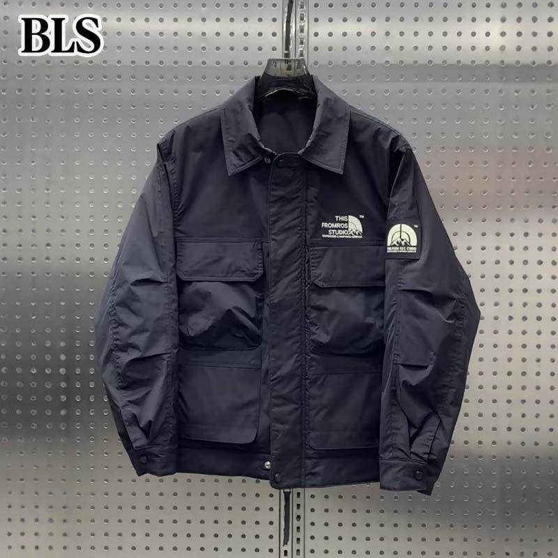 高端轻薄羽绒服男士冬季2025新款工装白鸭绒夹克外套男款保暖上衣