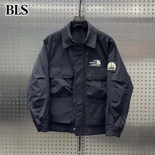 高端轻薄羽绒服男士冬季2025新款工装白鸭绒夹克外套男款保暖上衣