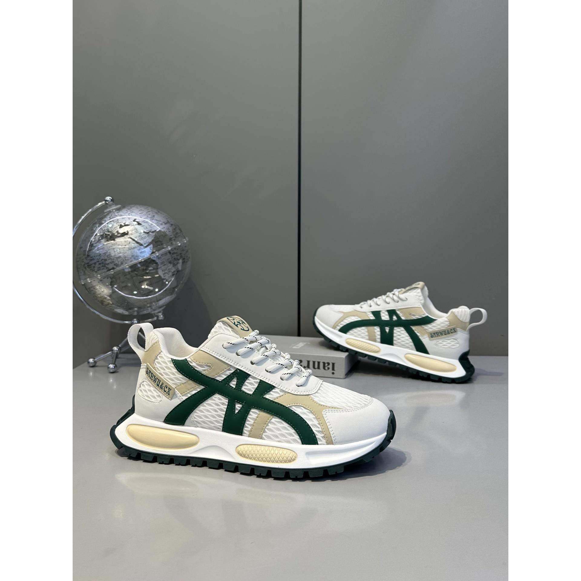 男鞋秋季2025新款舒适透气网面阿甘鞋百搭增高休闲鞋厚底老爹鞋潮,流行男鞋,老爹鞋,淘宝优惠券,粉丝福利购,淘宝优惠卷