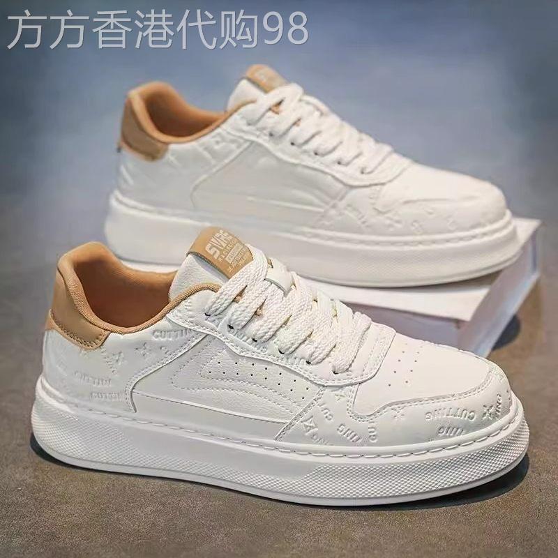 潮牌2026春季新款软底防滑运动板鞋男生高级感韩版百搭休闲小白鞋