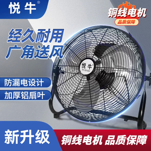 强力工业风扇趴地扇大风力工业扇
