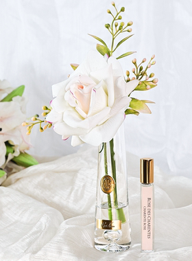 法国COTE NOIRE香氛花夏日玫瑰家用卧室内持久清新生日礼物摆件