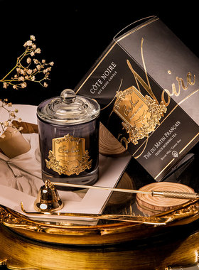 COTE NOIRE黑杯金标450g系列  手工香薰蜡烛家居生日礼物情调香氛