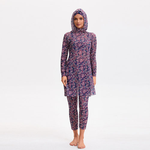 泳衣女大码分体裙式比基尼套装