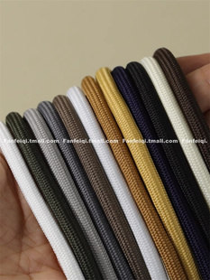 梵菲奇鞋绳适配咖色深棕鞋带男女小麦色空军一号af1土黄色大麦色