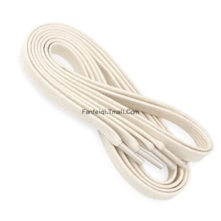 梵菲奇鞋带适用扁Tiger泰格米色板鞋德训鞋阿甘运动休闲百搭男女