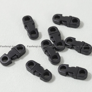 梵菲奇 迷你织带插扣包带细带扣DIY装饰绳带扣头子母扣连接扣绳扣