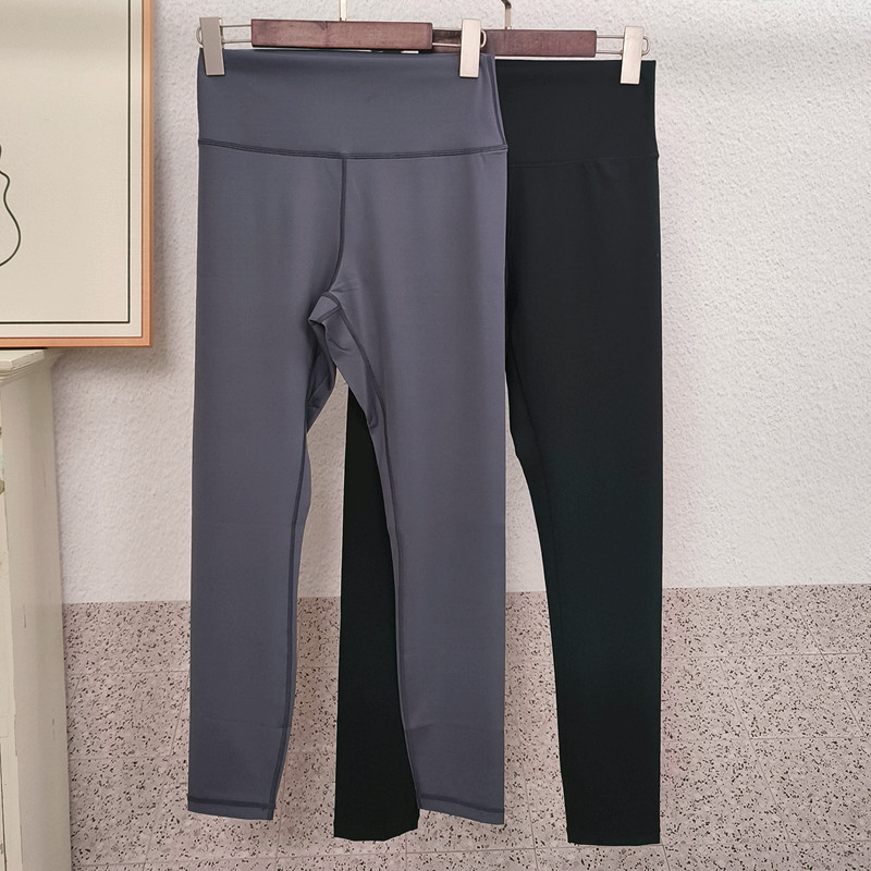 春秋女内里100%桑蚕丝亲肤透气瑜伽裤真丝高腰高弹修身运动外裤