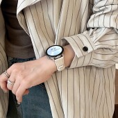 萱芊 智能watchgt5gt2女gt3女运动gt通用gt1小香风 pro女款 荔枝纹 GT6适用华为gt5表带女watch5手表gt4新款