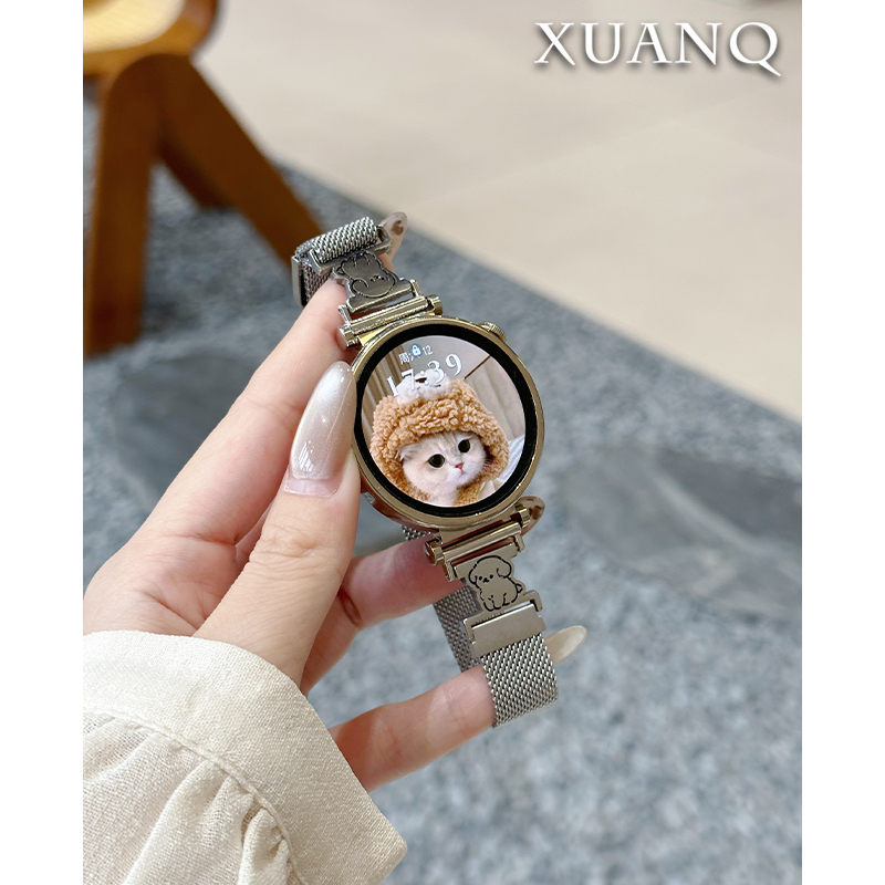 萱芊适用于华为小狗米兰尼斯表带