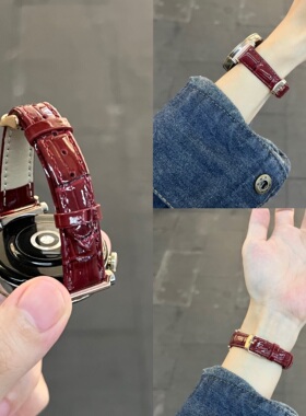 萱芊适用小米watch5手表带小米watchS4表带皮智能S3专用S2女款S1原装小米sport高级感女款男士腕表带41mm通用