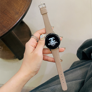 男士 小米sport高级感女款 腕表带41mm S1原装 萱芊适用小米watch5手表带小米watchS4表带皮质智能S3专用S2女款