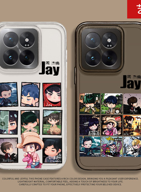 复古周杰伦jay适用小米15spro手机壳14ultra红米k80至尊版k70歌词note13演唱会k60新款12专辑11潮牌k50周边套