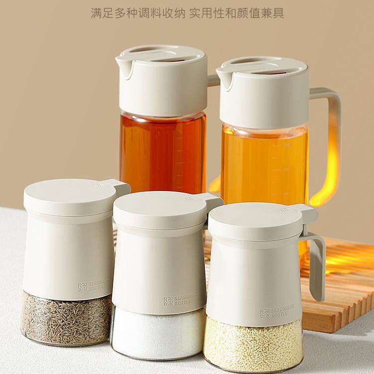 日本料罐套装厨房家罐用调密封调料盒控调味瓶罐油盐酱GEC醋量盐