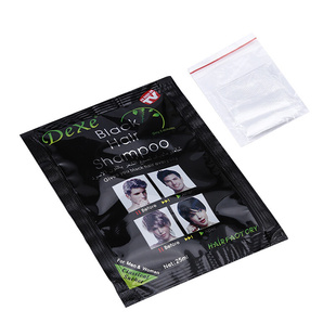 10pcs/lot Makeup Brand Black Hair Shampoo Only 5 Minutes
