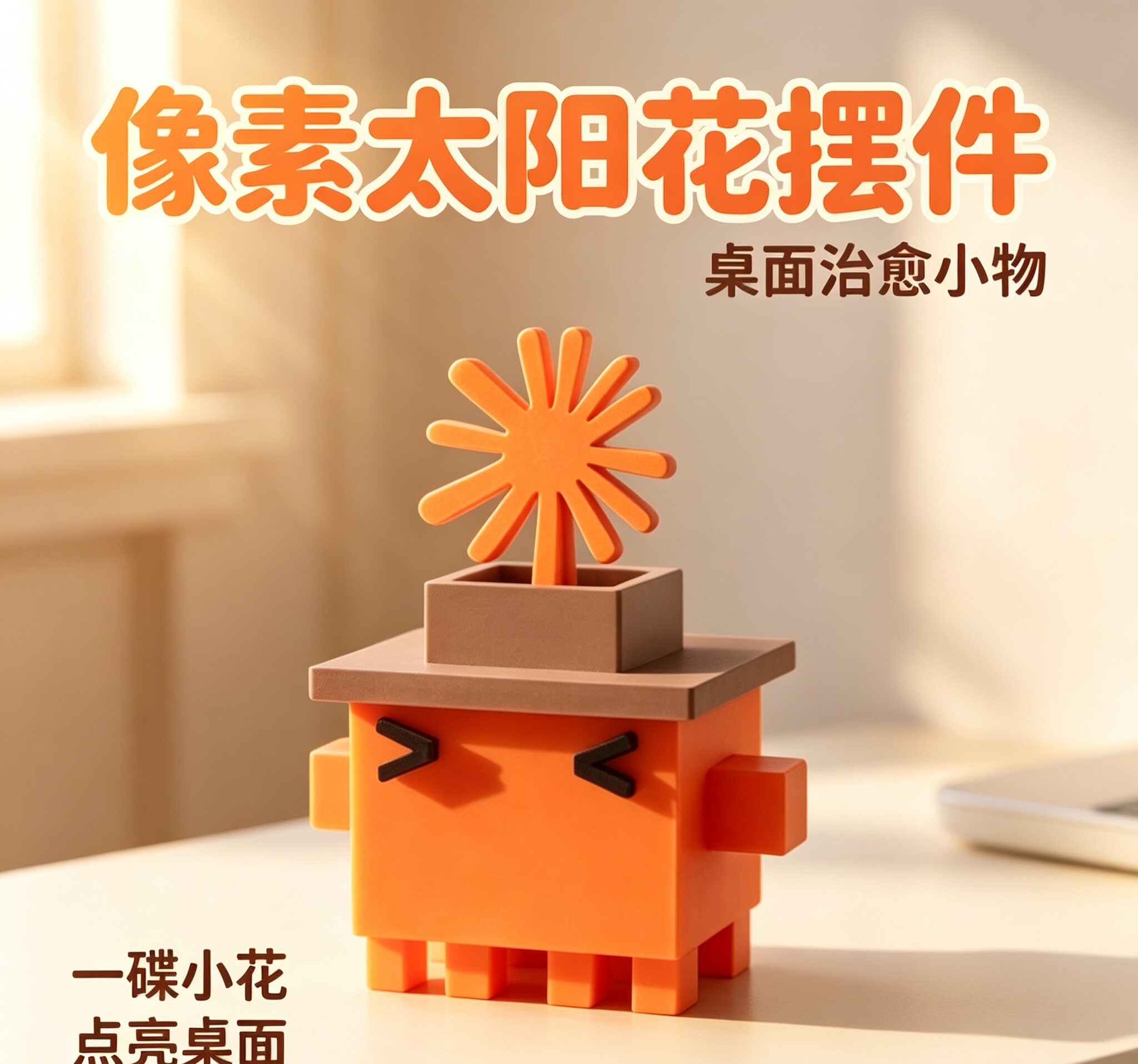 现货Claude Code周边挂件clawd手办 3D打印桌面摆件 3D模型摆件图片