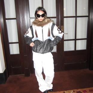 98ossi·dragon jacket复古拼色龙头刺绣PU皮衣棉服夹克 leather